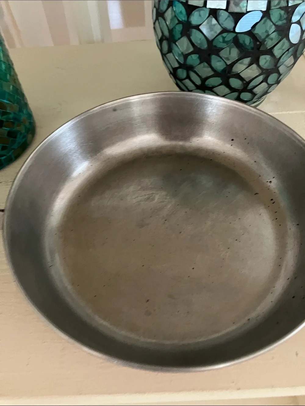 Revere Ware 8” Stainless Steel Copper Bottom Saucepan